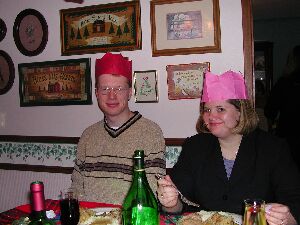 Michelle and Matthew at Dinner